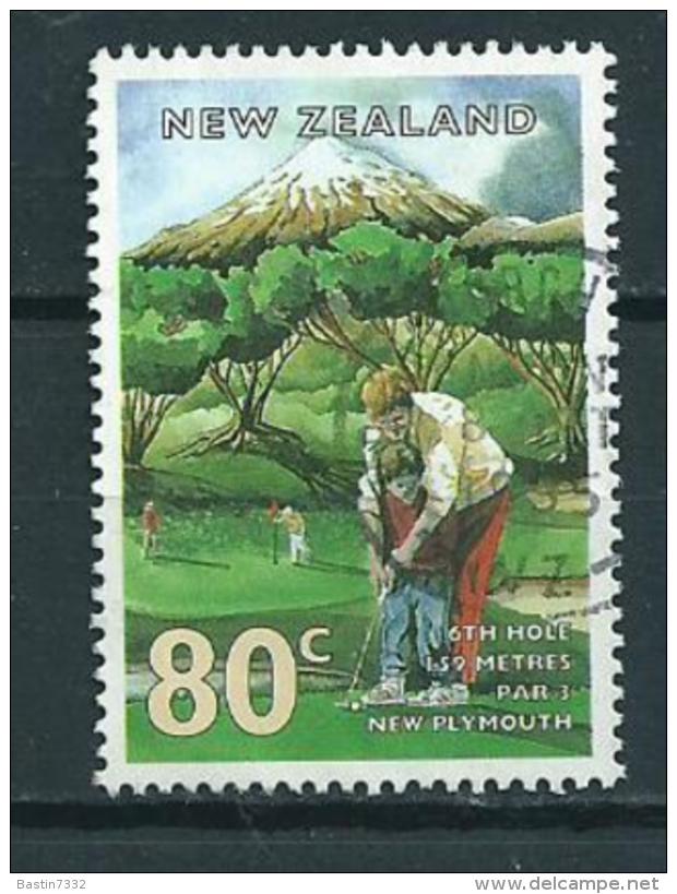 1995 New Zealand 80 Cent Golf Used/gebruikt/oblitere - Gebruikt