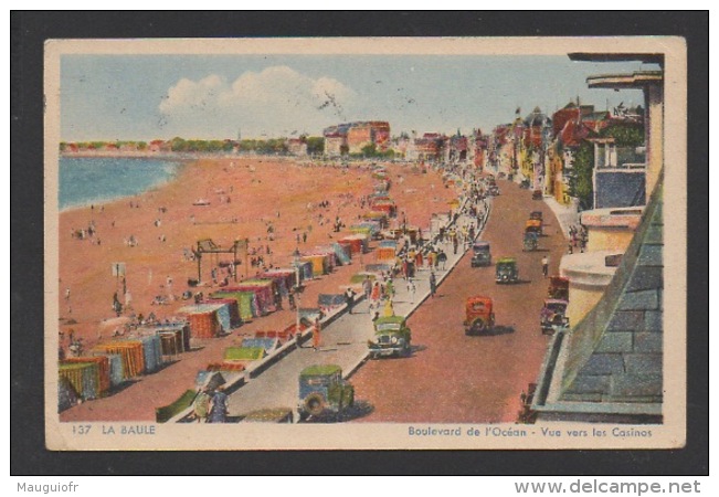 DF / 44 LOIRE ATLANTIQUE / LA BAULE / BOULEVARD DE L'OCÉAN - VUE VERS LES CASINOS - La Baule-Escoublac