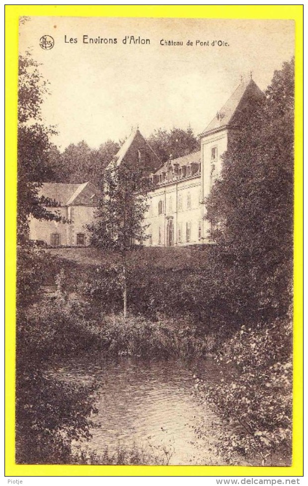 * Arlon - Aarlen (Luxembourg - La Wallonie) * (Nels, Edition A. Miette) Chateau De Pont D'Oie, Rare, Kasteel, Castle - Arlon