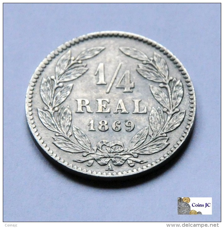 Honduras - 1/4 Real - 1869 - Honduras
