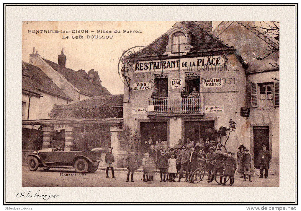 FONTAINE-les-DIJON - Le Café Doussot - Autres & Non Classés