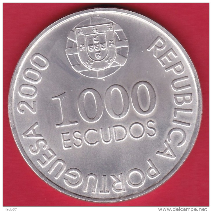 Portugal - 1000 Escudos Argent - 2000 - SUP - Portugal