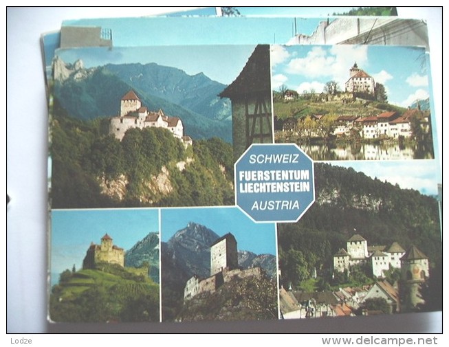 Liechtenstein Zwischen Sweiz Und Austria - Liechtenstein