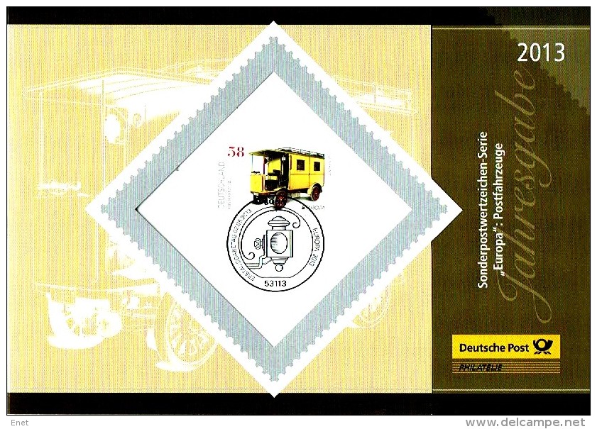 Bundesrepublik Deutschland 2013 -  Postfahrzeuge.- MiNr 3007 - Autos