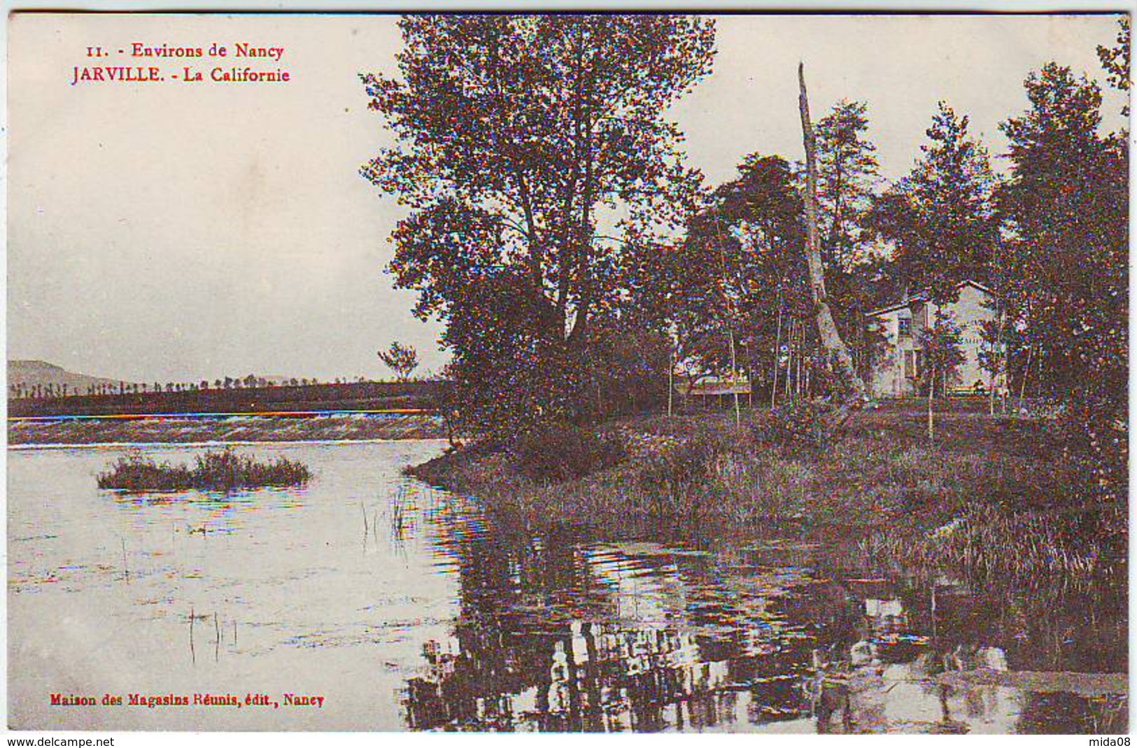 54 .  ENVIRONS DE NANCY . JARVILLE . LA CALIFORNIE . Editeur MAISON DES MAGASINS REUNIS NANCY - Autres & Non Classés