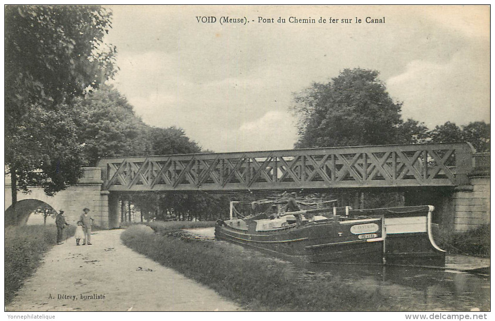 55 - Void - Pont - Chemin De Fer - Ligne Montier En Der à Toul - Ouvrages D'Art