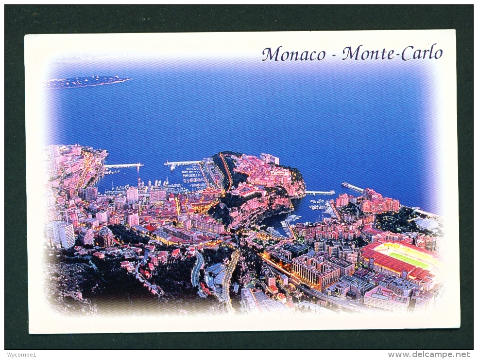 MONACO  -  Monte Carlo  Panorama  Used Postcard - Monte-Carlo