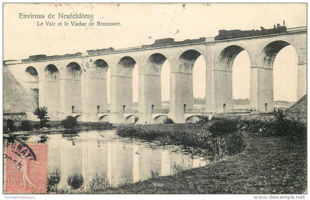 88 - Brancourt - Viaduc - Chemin De Fer - Ligne Langres à Toul - Ouvrages D'Art