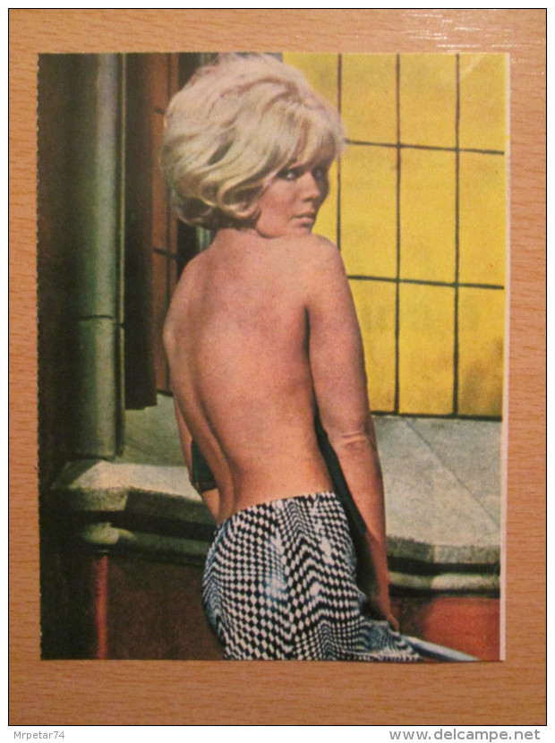 Kim Novak American Film And TV Actress Sexy Girl RP Postcard CIK Magazine Yugoslavia - Berühmt Frauen