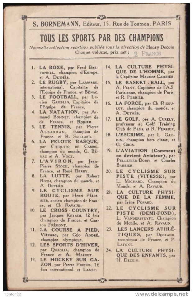 Irène Popard - Culture Physique De La Femme - Gymnastique Harmonique - S. Borneman, Éditeur - ( 1929 ) . - 1901-1940