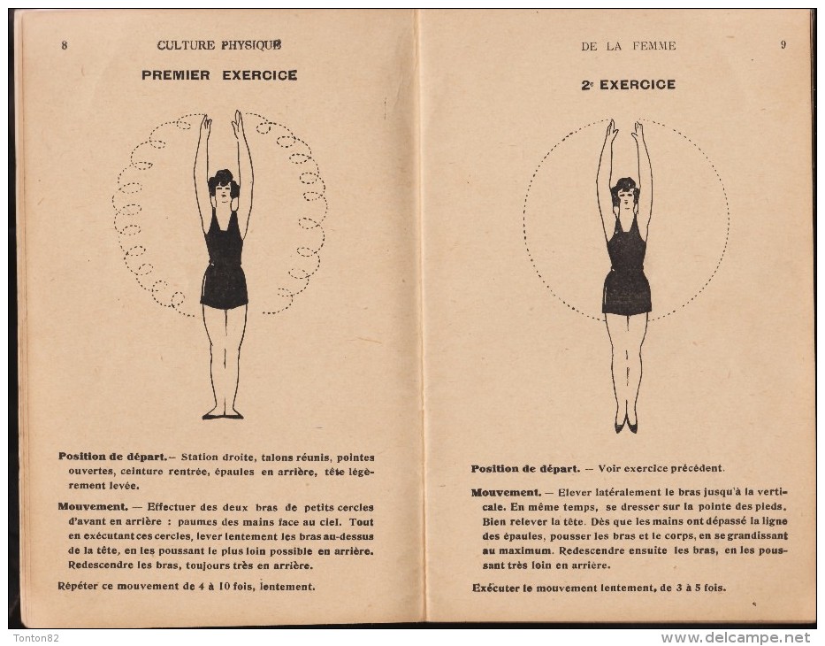 Irène Popard - Culture Physique De La Femme - Gymnastique Harmonique - S. Borneman, Éditeur - ( 1929 ) . - 1901-1940