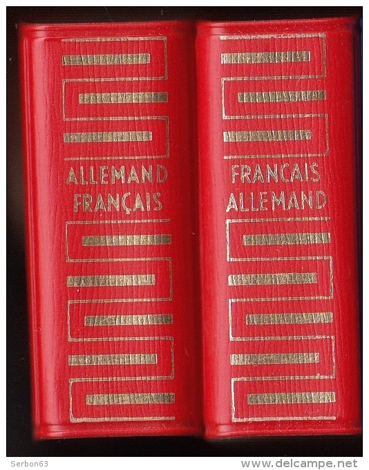 2 LE PLUS PETIT DICTIONNAIRE DU MONDE ? LILLIPUT FRANÇAIS ALLEMAND ET VICE VERSA LAROUSSE 3,5X5X2cm 640 PAGES ANNÉE 1961 - Dictionnaires