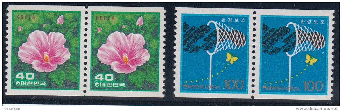 COREA DEL SUR 1990 - Yvert #1493/94 - MNH ** - Corea Del Sur