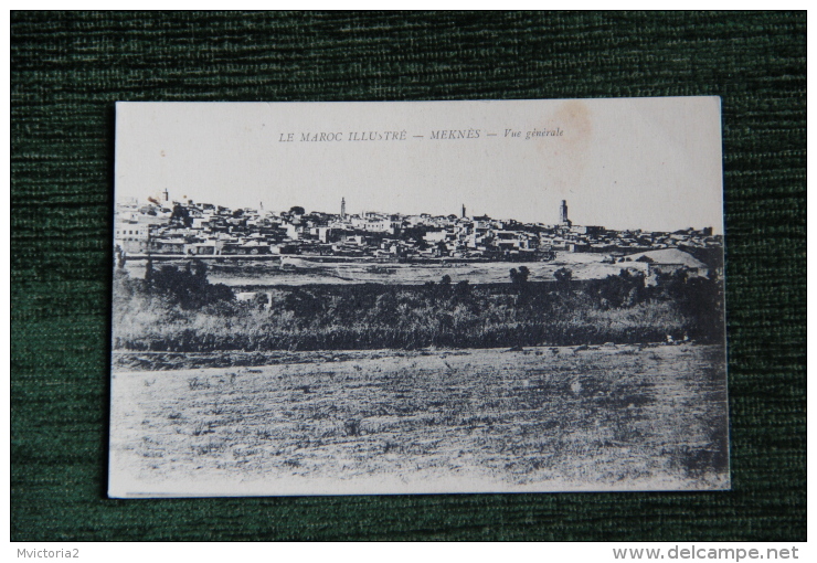 MEKNES - Vue Générale - Meknes