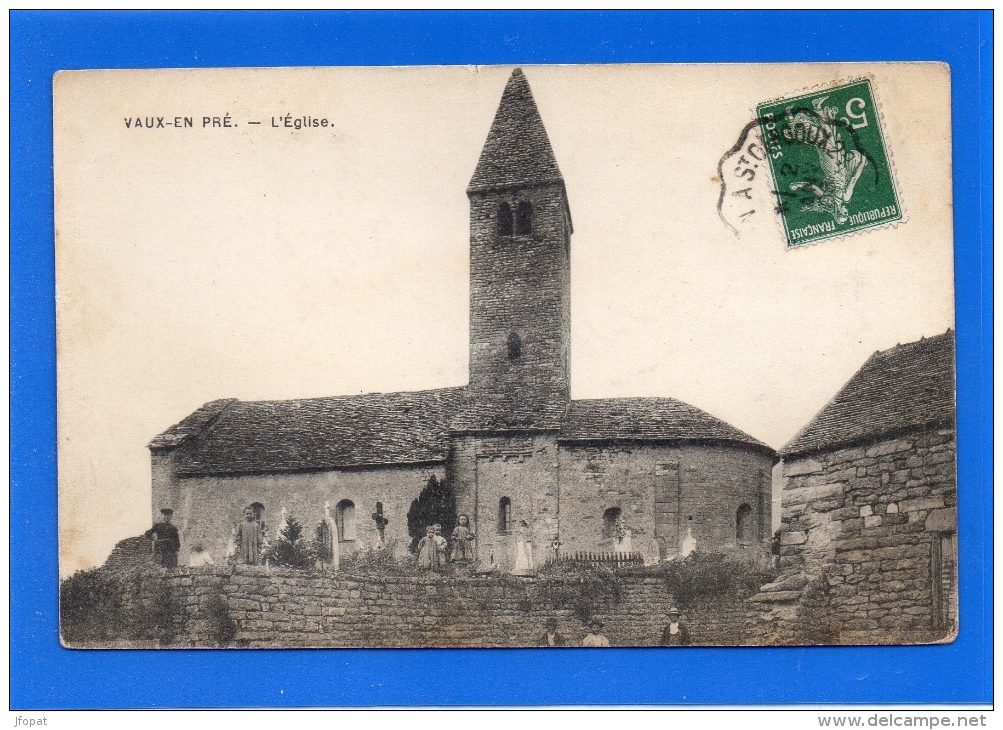 71 SAONE ET LOIRE - VAUX EN PRE L'Eglise Et Ses Enfants - Other & Unclassified