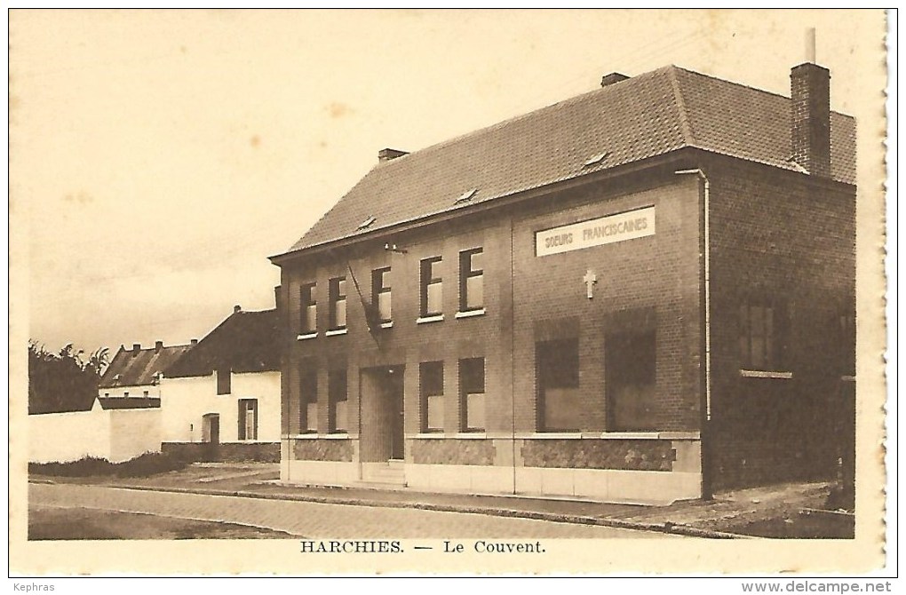 HARCHIES : Le Couvent - Editeur C. Marlot, Harchies - Bernissart