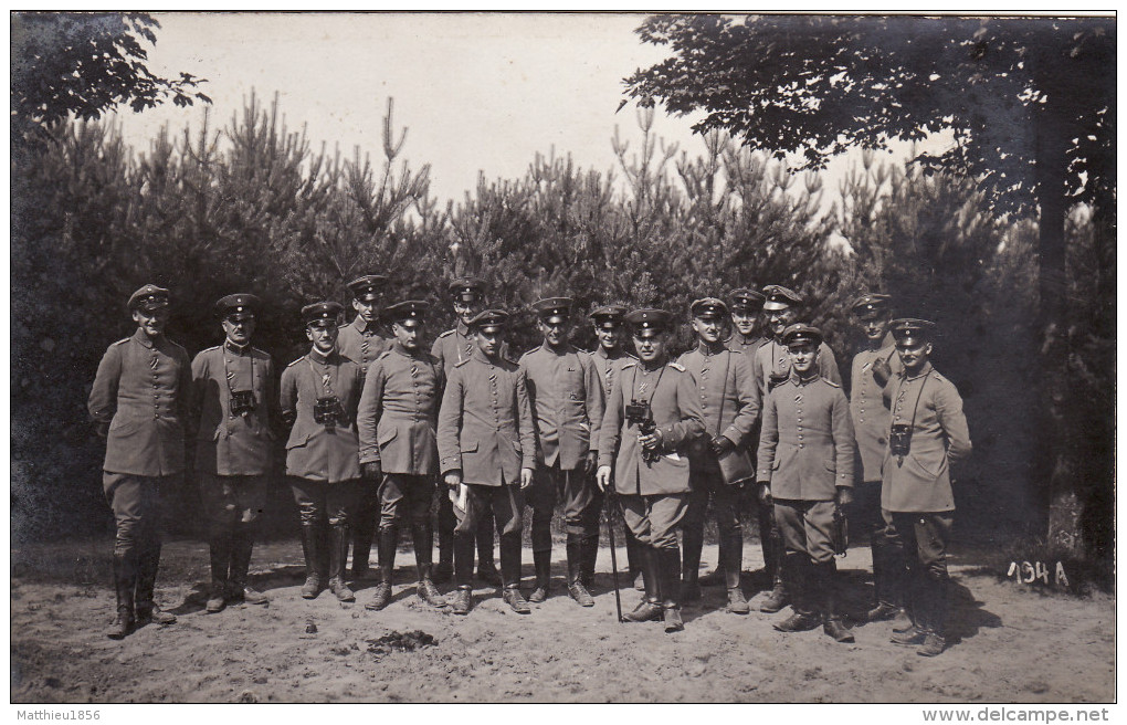 CP Photo 1916 JUTERBOG - Soldaten (A146, Ww1, Wk 1) - Jueterbog