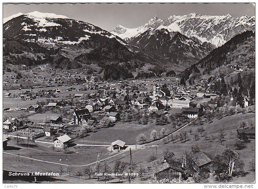 Autriche - Schruns In Montafon - Postmarked 1956 - Schruns