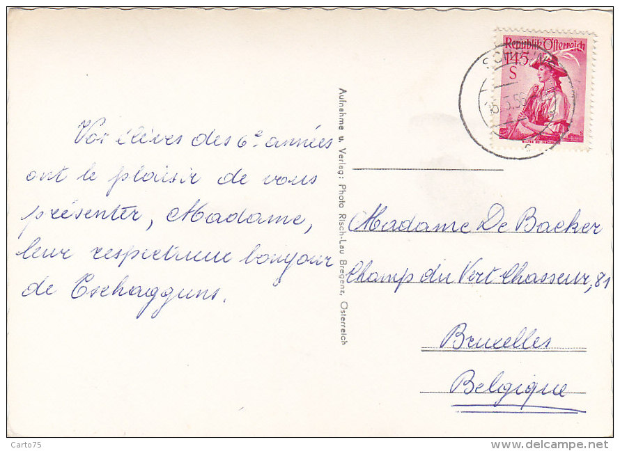 Autriche - Schruns In Montafon - Postmarked 1956 - Schruns
