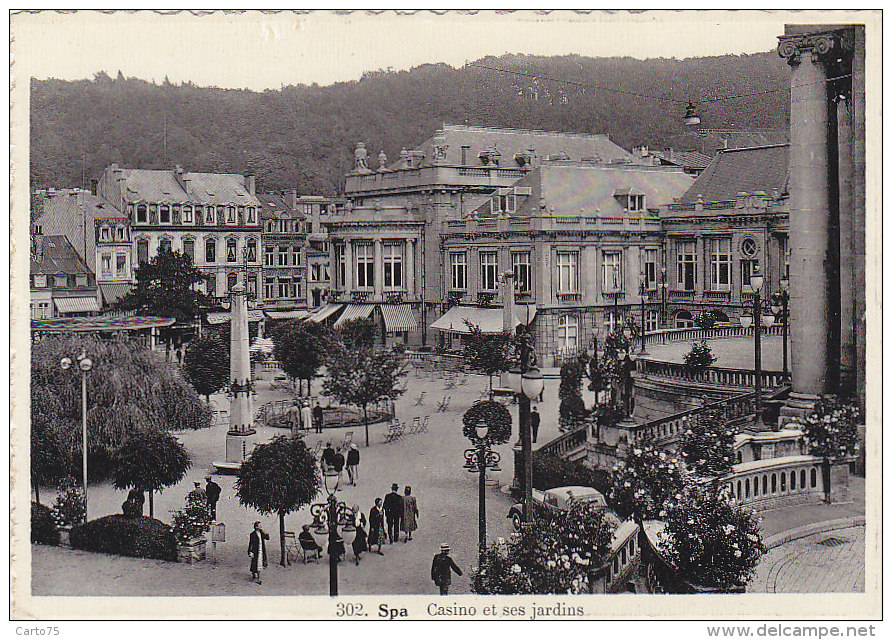 Belgique - Spa - Casino Jardins - Spa