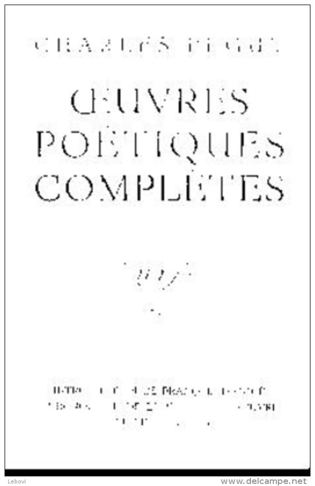 La Pléiade - PÉGUY - Oeuvres Poétiques Complètes (1948) - La Pleyade