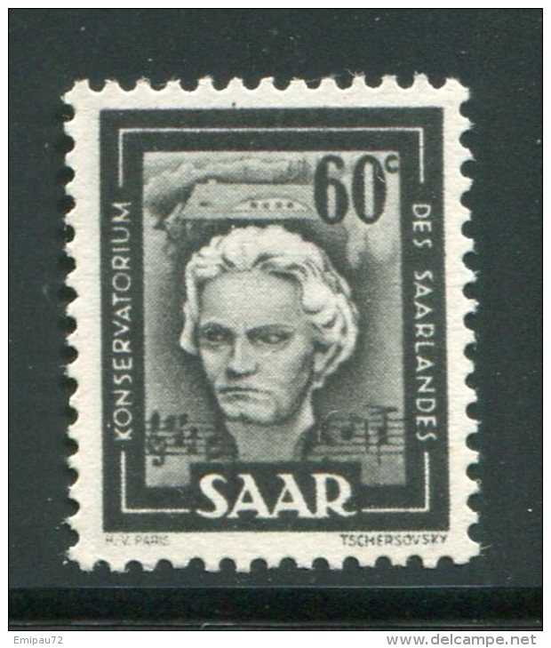 ALLEMAGNE- Sarre- Y&T N°283- Neuf Sans Charnière ** - Neufs