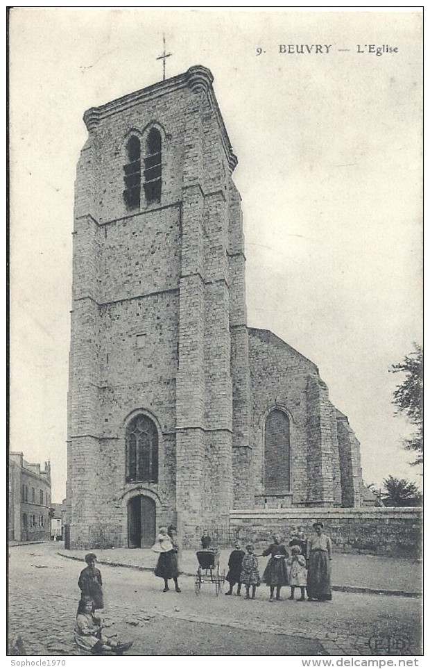 PAS DE CALAIS - 62 - 06 - 2016 -BEUVRY - L'église' - Animation - Beuvry