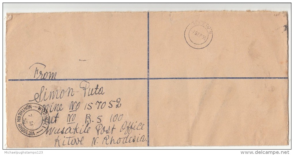 Rhodesia + Nyasaland / Federation Stationery / Postmarks - Altri & Non Classificati