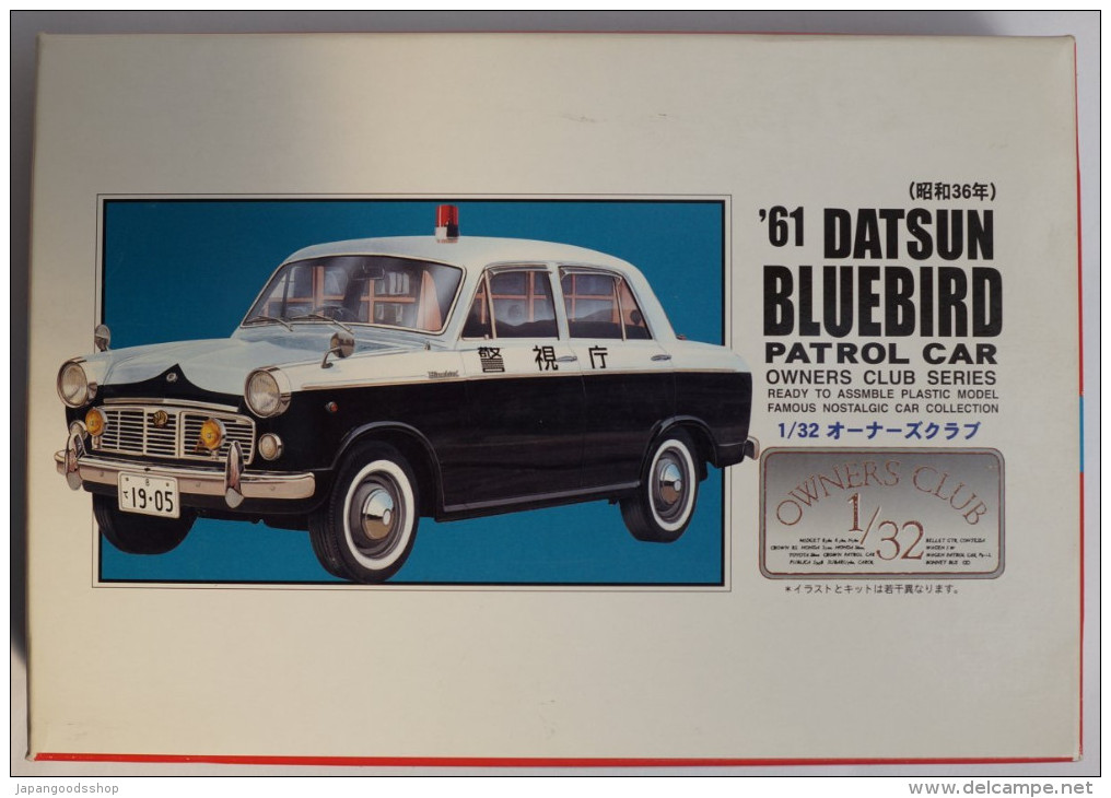 '61 Datsun Bluebird Patrol Car 1/32  ( ARII ) - Automobili