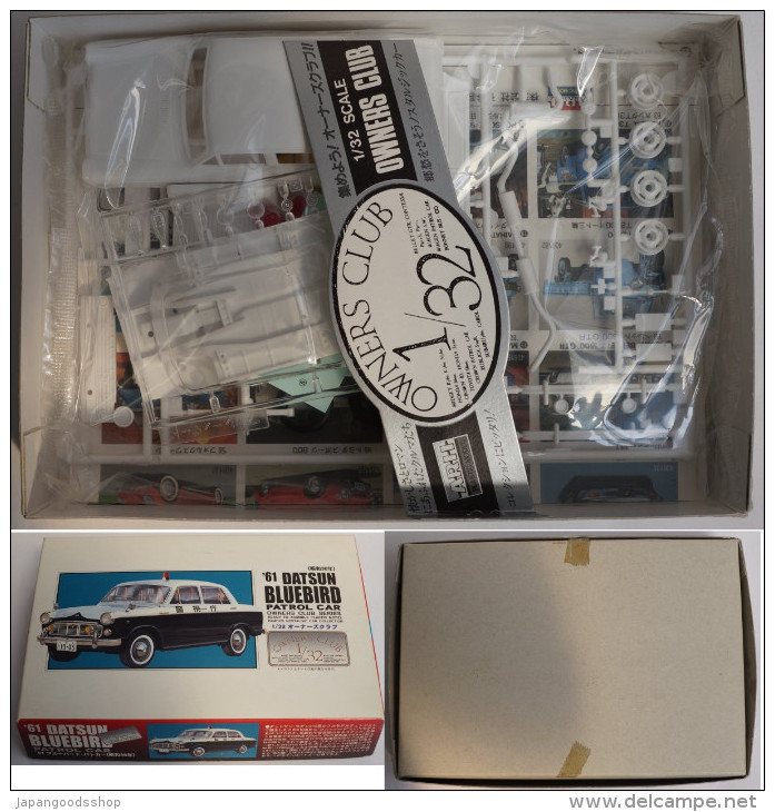 '61 Datsun Bluebird Patrol Car 1/32  ( ARII ) - Voitures