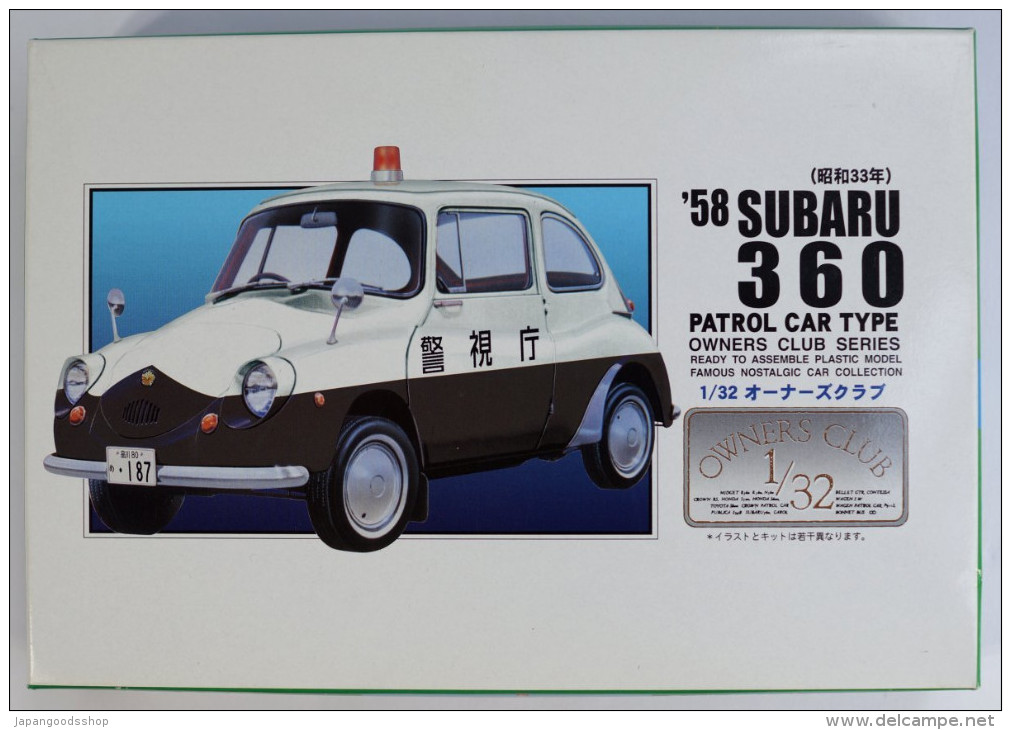 '58 Subaru 360 Patrol Car 1/32 ( ARII ) - Automobili