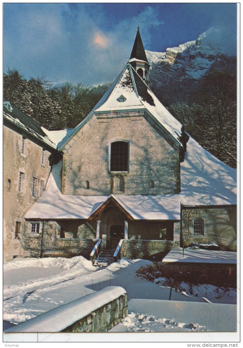 Voreppe Monastère Des Dominicaines De CHALAIS église XIIè S. Vue De L´ouest Dans Son Extérieur Cartusien (n°1939 Neuve) - Voreppe