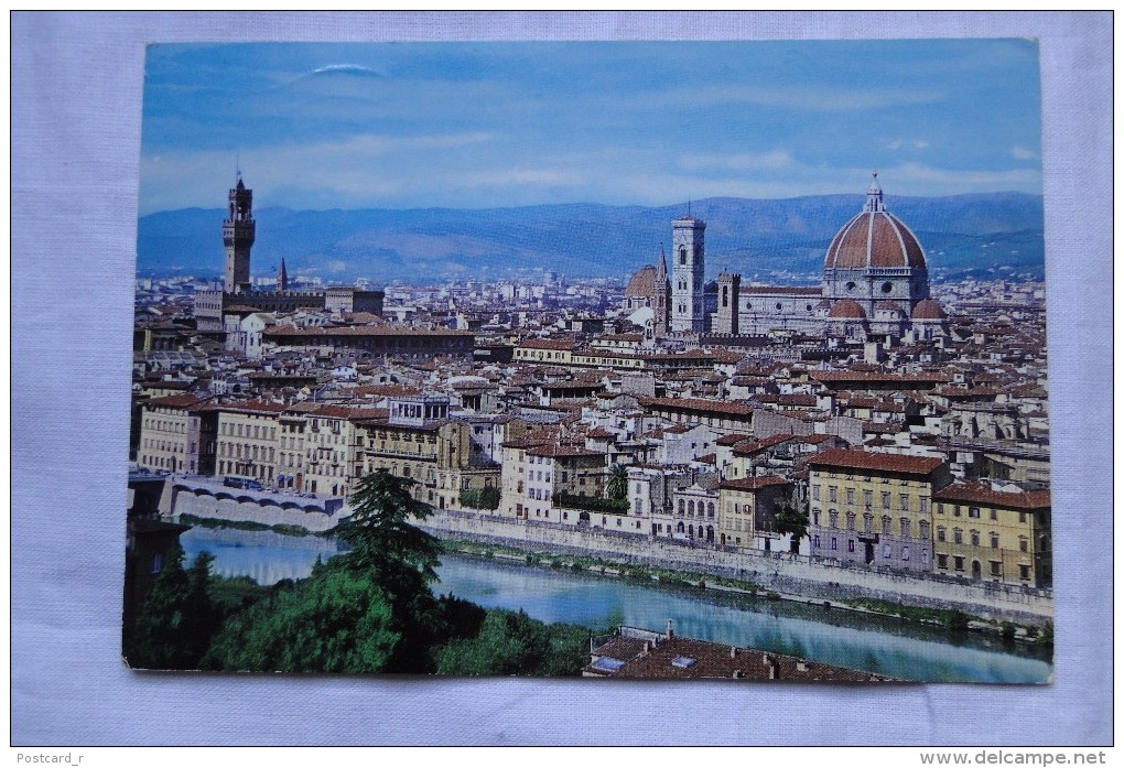 Italy Firenze General View  Stamp1967    A 107 - Firenze (Florence)