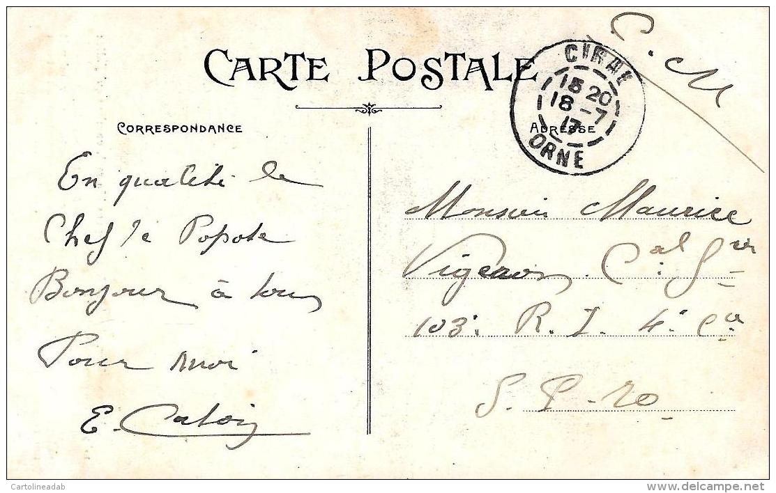 [DC2941] CPA - PAYSANNEIES - Viaggiata 1917 - Old Postcard - Humour