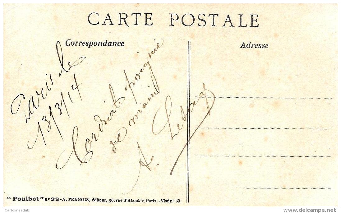 [DC2951] CPA - BAMBINI - SOCCORSI INFERMIERA - Non Viaggiata 1914 - Old Postcard - Non Classificati