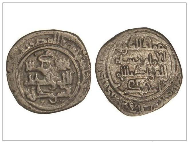 Dirham. 476H. TAIFA DE ZARAGOZA. IMAD AL-DAWLA AHMAD 0I, AL MUQTADIR. SARAQUSTA... - Non Classificati