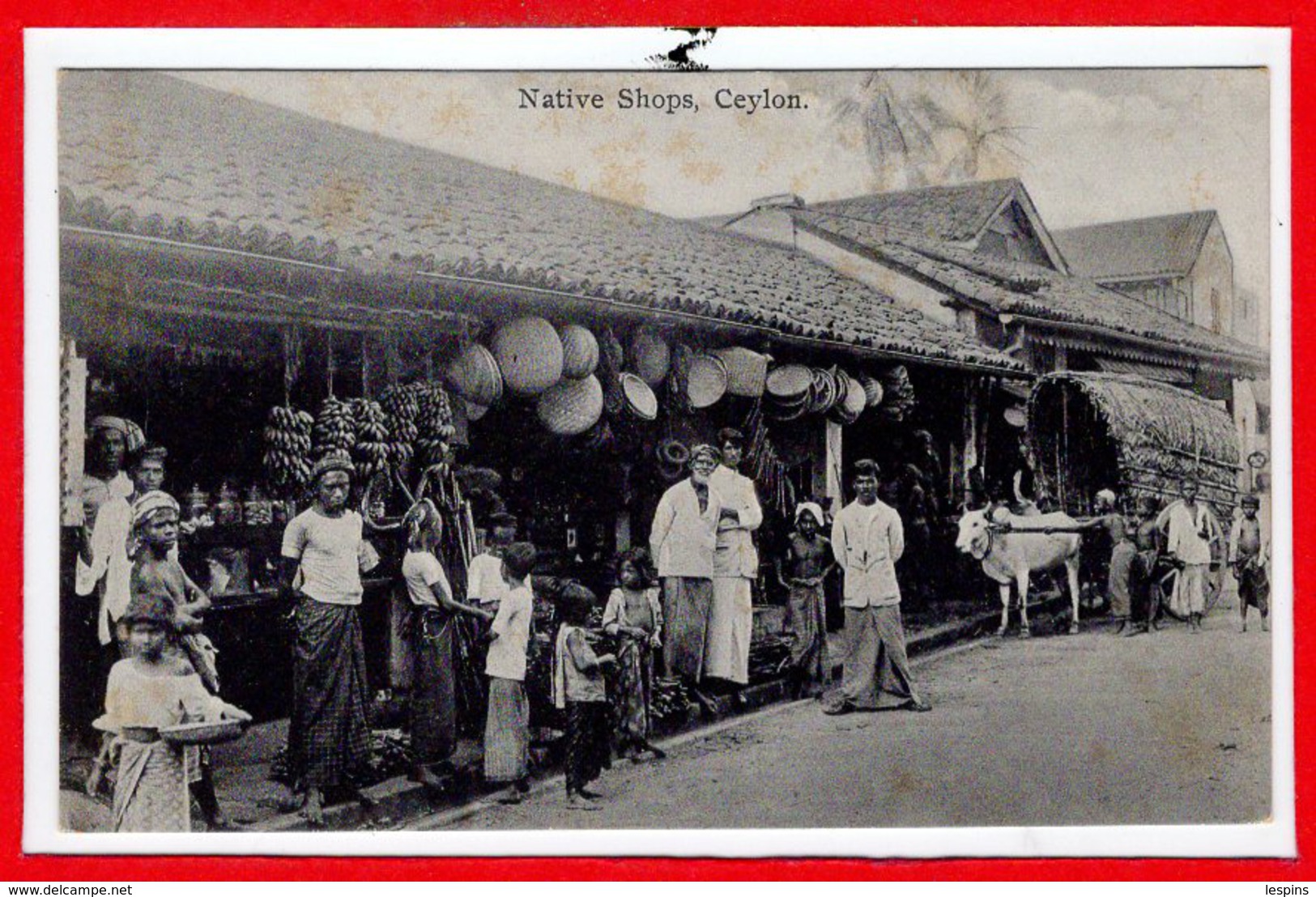 ASIE - CEYLON  - SRI LANKA  --  Native Shops - Sri Lanka (Ceylon)