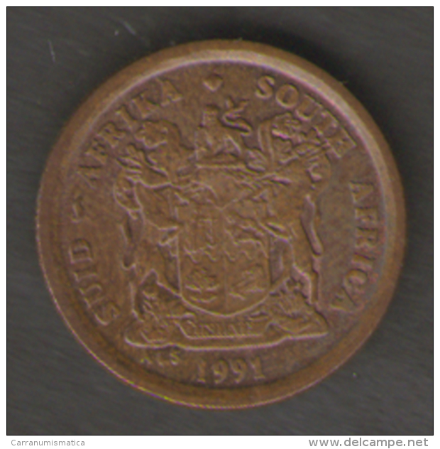 SUD AFRICA 2 CENTS 1991 - Sud Africa