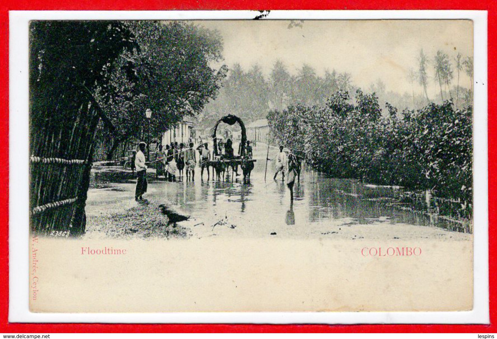 ASIE - CEYLON  - SRI LANKA - Colombo --  Floodtime - Sri Lanka (Ceylon)