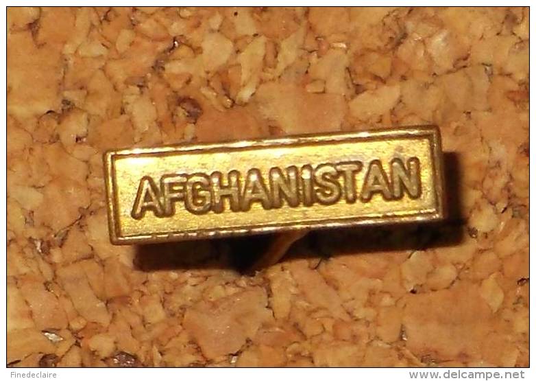 Agrafe Pour Réduction - Afghanistan (doré) - 14mm X 4mm - France