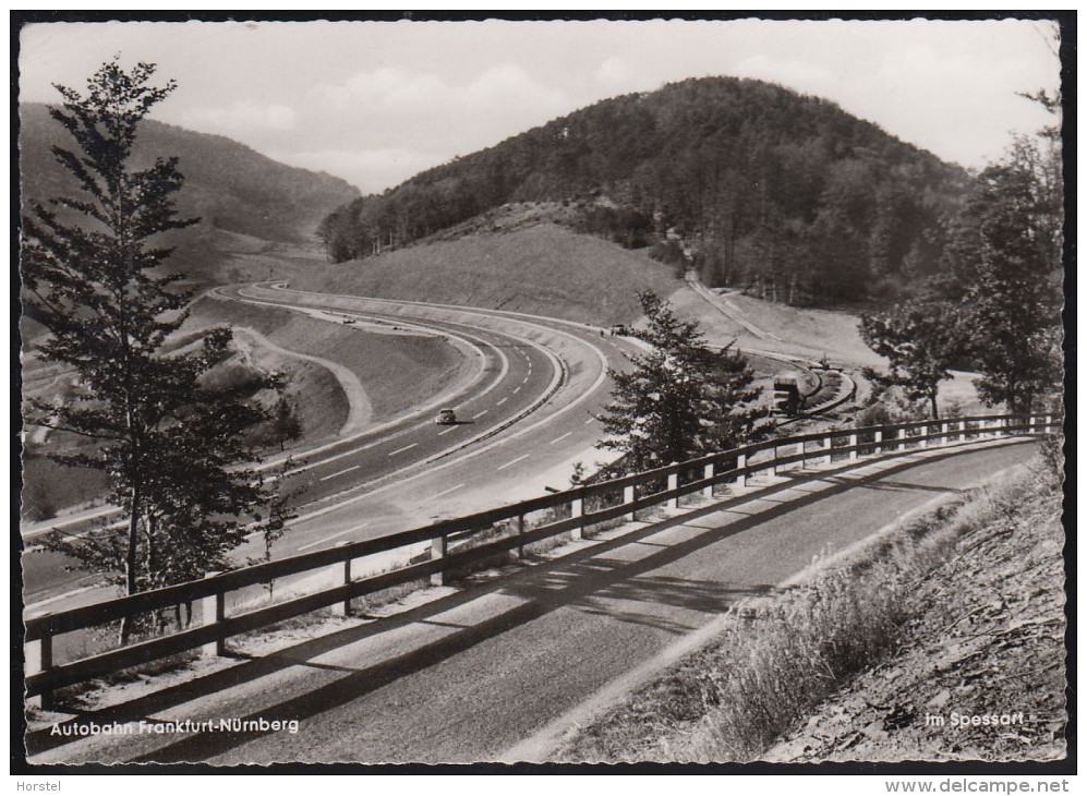 D-63879 Weibersbrunn - Rohrbrunn - Rasthaus Im Spessart - Autobahn - Car - VW - Aschaffenburg