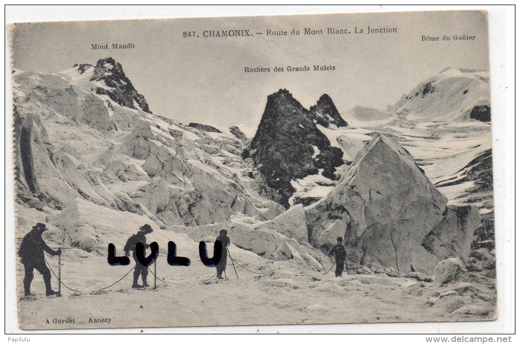 DEPT 74 : Chamonix , Route Du Mont Blanc - Chamonix-Mont-Blanc