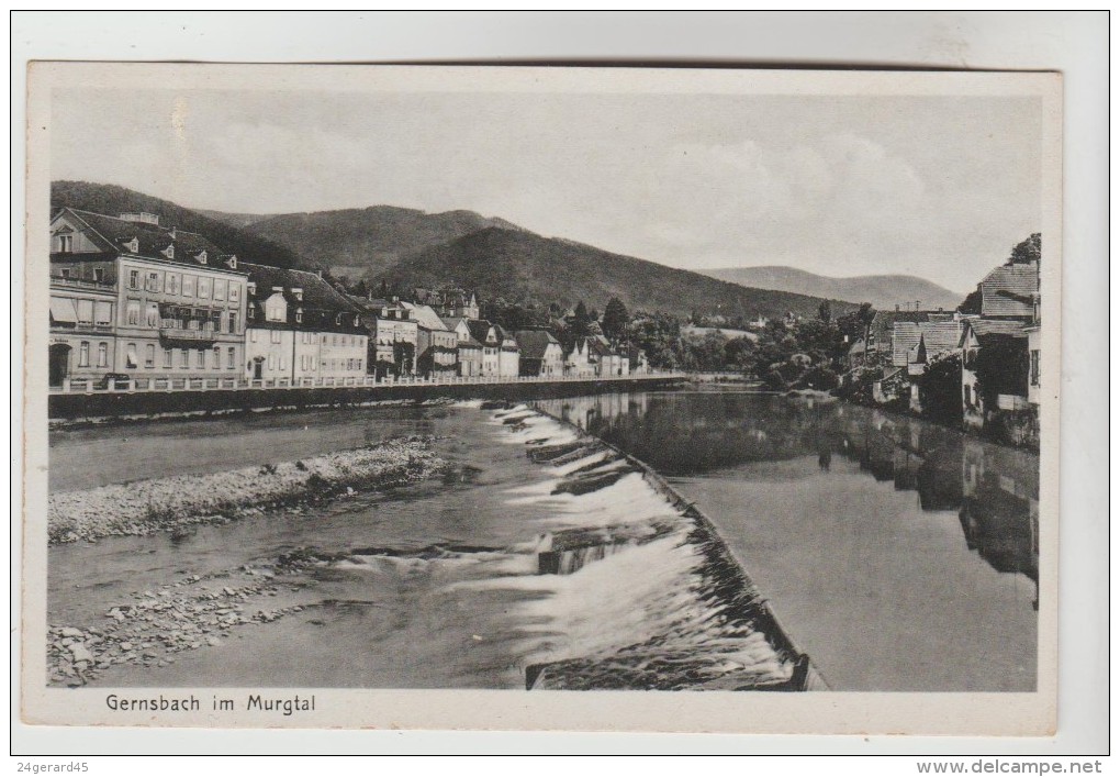 CPSM GERNSBACH (Allemagne-Bade Wurtemberg) - Vue Générale - Gernsbach