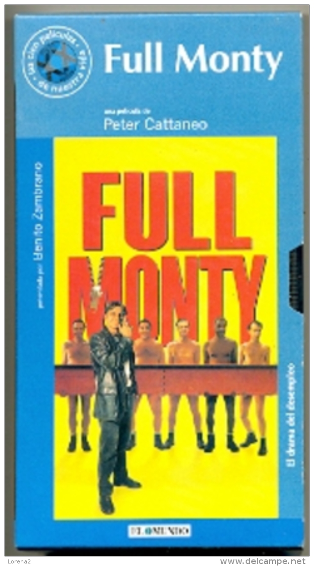 19-lvhs1. Película VHS. Full Monty - Other & Unclassified