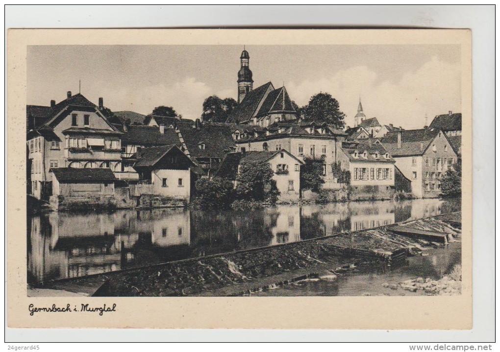 CPSM GERNSBACH (Allemagne-Bade Wurtemberg) - Vue Générale - Gernsbach