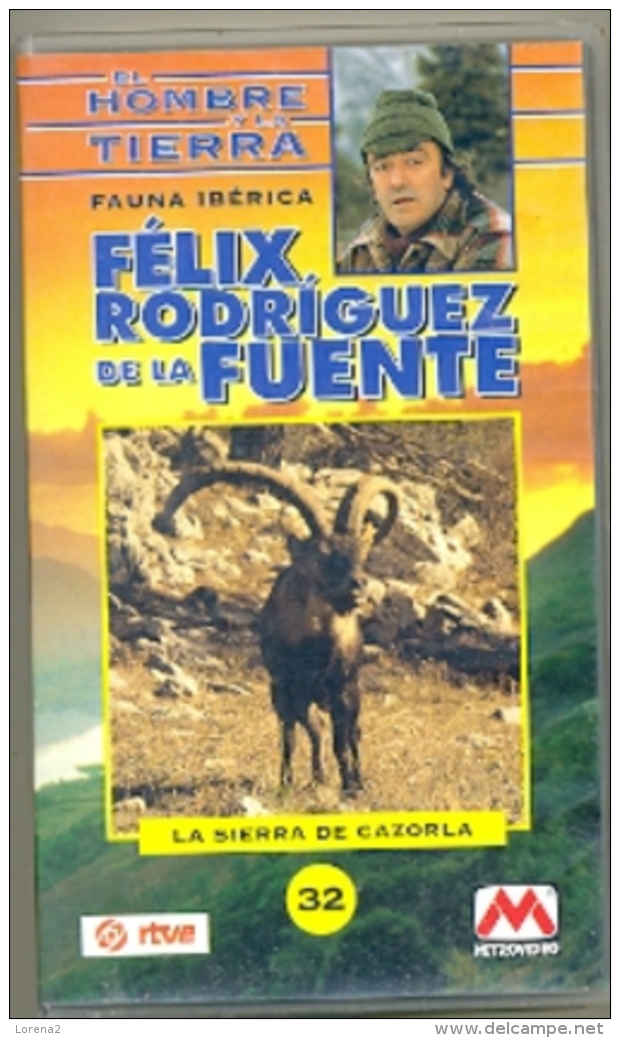 19-lvhs5. Película VHS. El Hombre Y La Tierra. La Sierra De Cazorla - Other & Unclassified