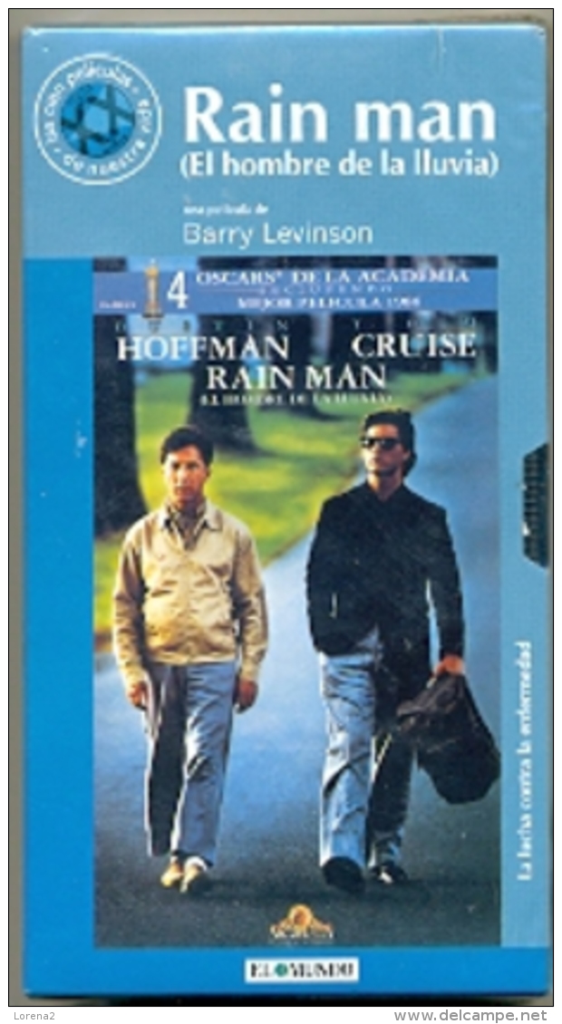 19-lvhs8. Película VHS. Rain Man. Barry Levinson - Otros & Sin Clasificación