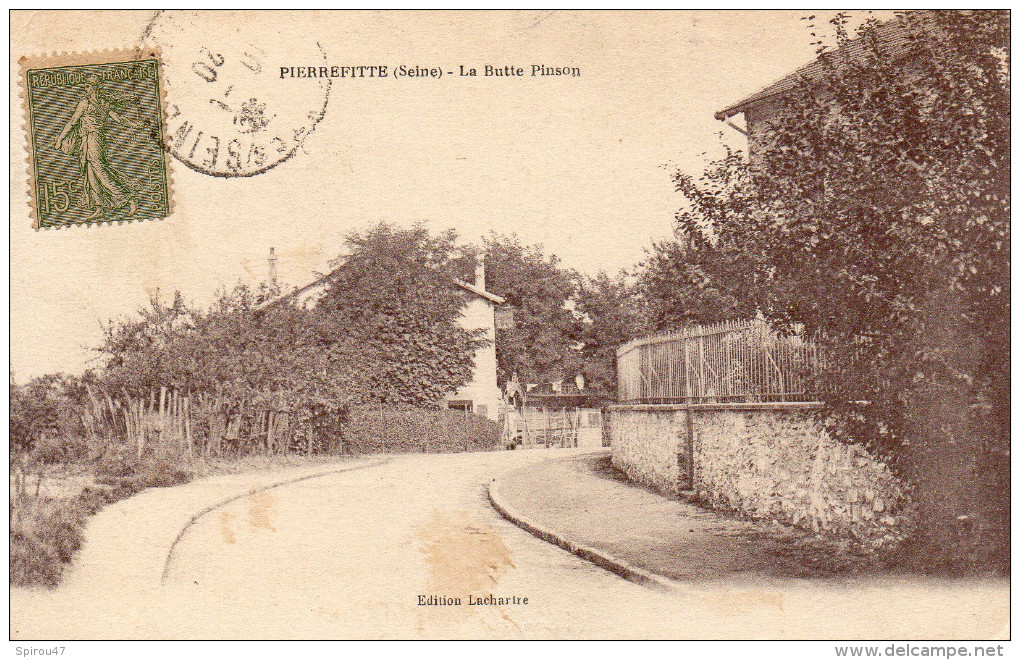 CPA PIERREFITTE - LA BUTTE PINSON - Pierrefitte Sur Seine