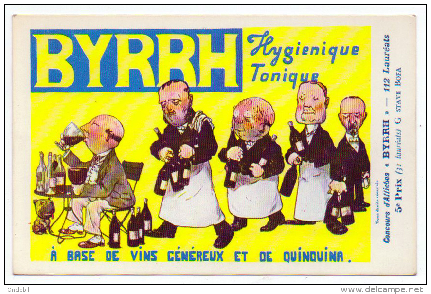 Concours Byrrh Vin Quinquina Dessin Bofa ADECA Neudin 1978 N°646/1000 état Superbe - Orens