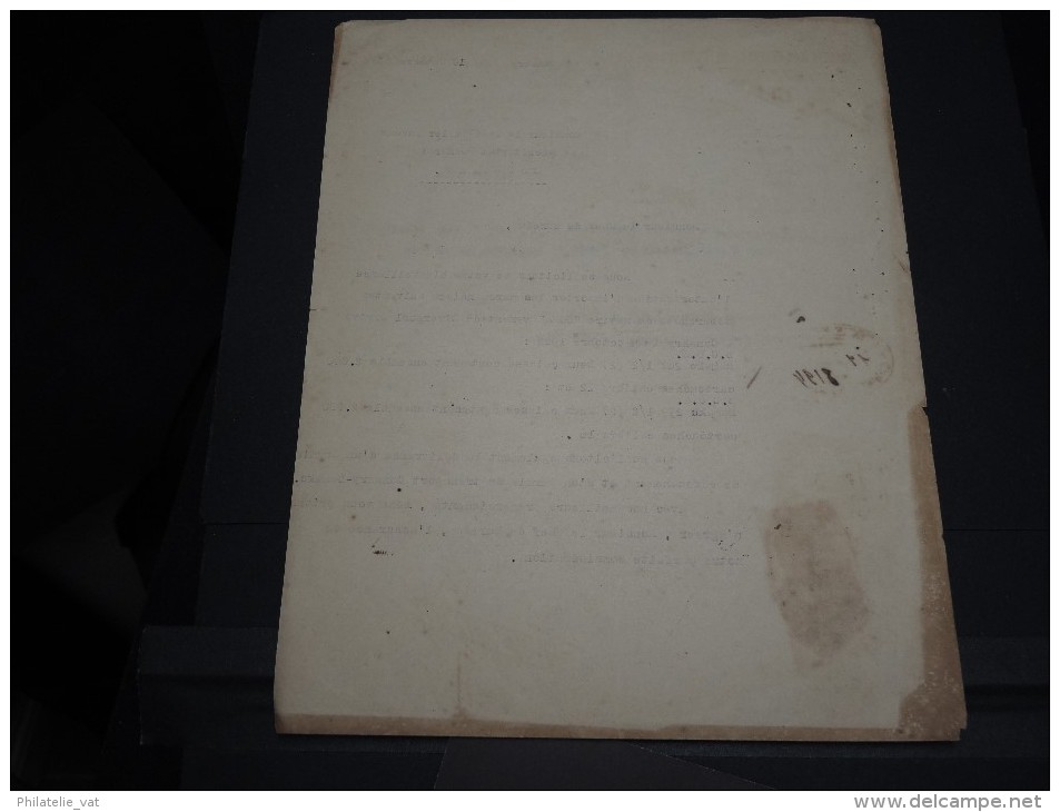 GUINEE FRANCAISE - Timbre Fiscal Sur Document - Trés Rare Pour Cette Ancienne Colonie Française - A Voir - Lot N°16433 - Brieven En Documenten